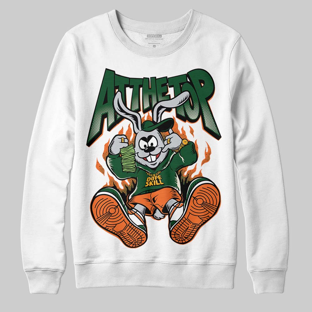 SoleFly x Air Jordan 3 “Fruits Of Our Labor” DopeSkill Sweatshirt At The Top Graphic - White