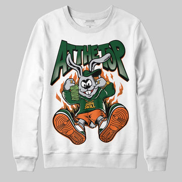 SoleFly x Air Jordan 3 “Fruits Of Our Labor” DopeSkill Sweatshirt At The Top Graphic - White