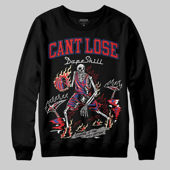 Jordan 3 “Seoul 2.0” DopeSkill Sweatshirt Cant Lose Graphic Streetwear - Black