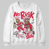 Dunk Low Valentine's Day (2026) DopeSkill Sweatshirt No Risk No Story Graphic Streetwear - White