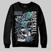 Jordan 4 WMNS 'Forget Me Not' DopeSkill Sweatshirt Side Hustle Graphic Streetwear - Black