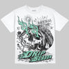 Jordan 3 "Green Glow" DopeSkill Oversize Print T-Shirt Drip Season Graphic Streetwear