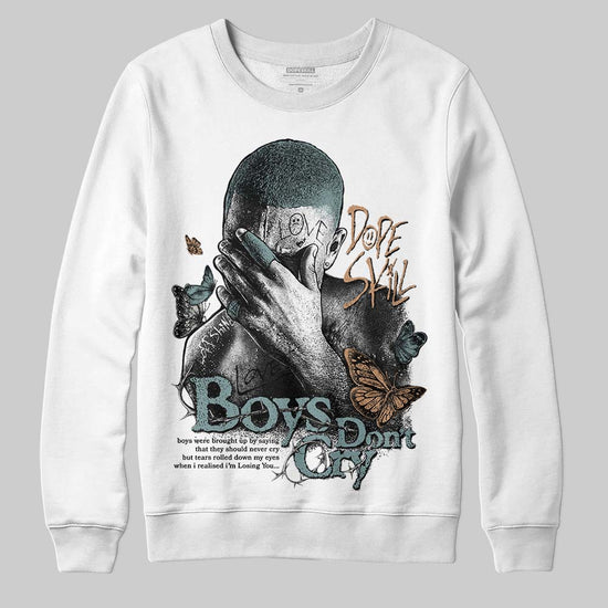 Nike Air Max 1 Low Poly “Adventure” DopeSkill Sweatshirt Boys Don't Cry Graphic Streetwear - White