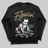 Jordan 11 City Pack “H-Town” DopeSkill Long Sleeve T-Shirt Flexin' Graphic Streetwear - Black