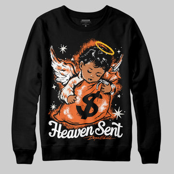 Jordan 1 Retro High OG Shattered Backboard (2025) DopeSkill Sweatshirt Heaven Sent Graphic Streetwear - Black