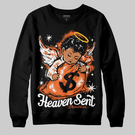 Jordan 1 Retro High OG Shattered Backboard (2025) DopeSkill Sweatshirt Heaven Sent Graphic Streetwear - Black