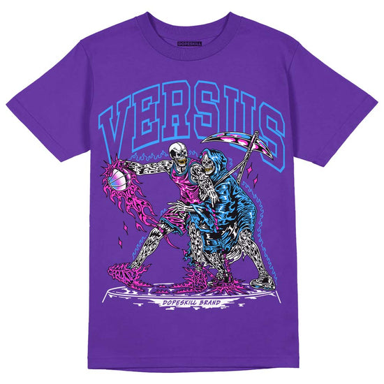 PURPLE Sneakers DopeSkill Purple T-Shirt VERSUS Graphic Streetwear