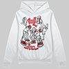 Jordan 1 Low OG "Chicago" DopeSkill Hoodie Sweatshirt Real Y2K Players Graphic Streetwear - White