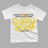 Jordan 11 Low 'Yellow Snakeskin' DopeSkill Toddler Kids T-shirt Queen Graphic Streetwear - White