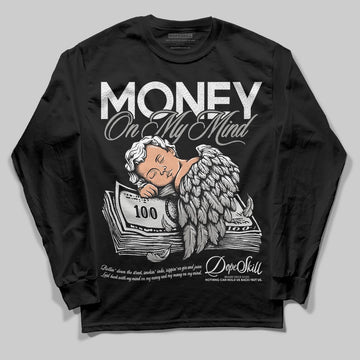 Jordan 3 Retro Pure Money DopeSkill Long Sleeve T-Shirt MOMM Graphic Streetwear - black
