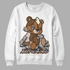 Jordan 3 Retro Palomino DopeSkill Sweatshirt MOMM Bear Graphic Streetwear - White