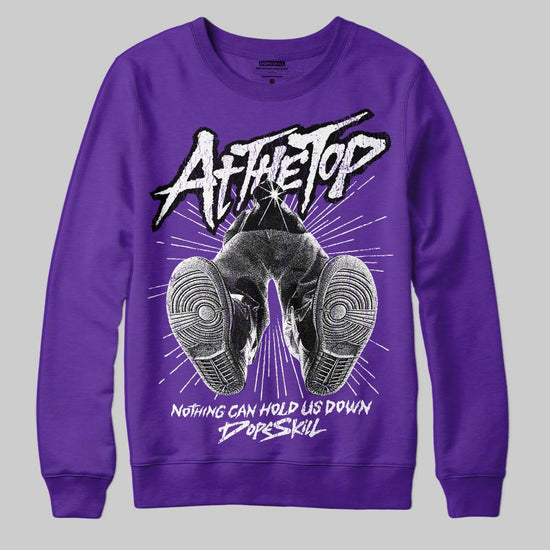 PURPLE Sneakers DopeSkill Sweatshirt Nothing Can Hold US Down Graphic Streetwear - Purple