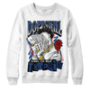 Jordan 13 French Blue DopeSkill Sweatshirt Sorry I've Been Trappin Graphic Streetwear