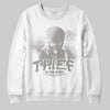Jordan 9 Cool Grey DopeSkill Sweatshirt Thief In The Night Graphic Streetwear - White