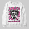 Pink Sneakers DopeSkill Sweatshirt Root of Evil Graphic Streetwear - White
