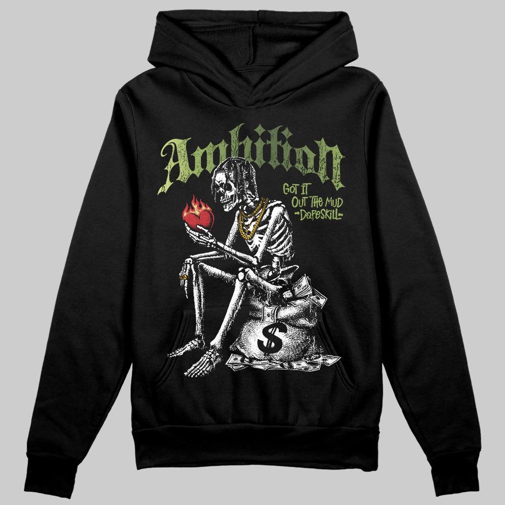 Foamposite Pro 'Pine Green' DopeSkill Hoodie Sweatshirt Ambition Graphic Streetwear - Black