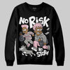 Air Max 95 OG “Pink Foam” DopeSkill Sweatshirt No Risk No Story Graphic Streetwear - Black
