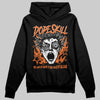 Orange, Black and White Sneakers DopeSkill Hoodie Sweatshirt Root of Evil Graphic Streetwear - black