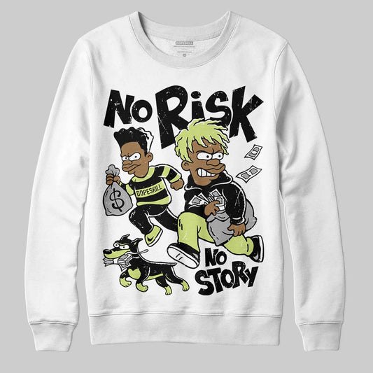 Jordan 11 “Inner Beast” DopeSkill Sweatshirt No Risk No Story Graphic Streetwear - White