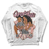 Jordan 11 Low “Legend Pink” DopeSkill Long Sleeve T-Shirt Queen Of Hustle Graphic Streetwear - White