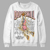 Jordan 3 GS “Red Stardust” DopeSkill Sweatshirt Thunder Dunk Graphic Streetwear - White