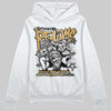 Jordan 12 Retro 'Taxi' 2025 DopeSkill Hoodie Sweatshirt Distorted Realms Graphic Streetwear - White