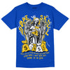 Jordan 14 “Laney” DopeSkill Varsity Royal T-shirt Angels Graphic Streetwear