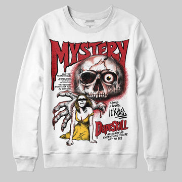 Jordan 14 Retro Ferrari (2025) DopeSkill Sweatshirt Trust No One Graphic Streetwear - White