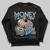 Jordan 40 “Blue Suede” DopeSkill Long Sleeve T-Shirt MOMM Graphic Streetwear - Black