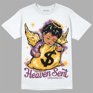 Jordan 1 Retro High OG Brotherhood DopeSkill T-Shirt Heaven Sent Graphic Streetwear - White