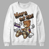 Jordan 6 WMNS Gore-Tex Brown Kelp DopeSkill Sweatshirt Money Is Our Motive Bear Graphic Streetwear - White