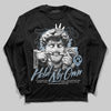 Jordan 40 “Blue Suede” DopeSkill Long Sleeve T-Shirt In My Way Graphic Streetwear - b Black