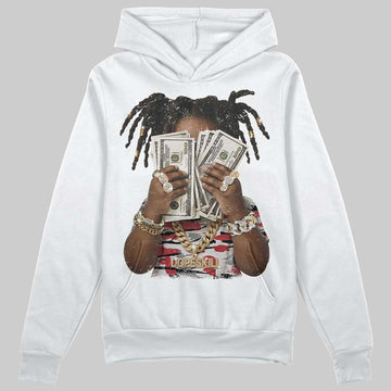 Jordan 8 Retro Bugs Bunny (2025) DopeSkill Hoodie Sweatshirt Rich Youth Graphic Streetwear - White