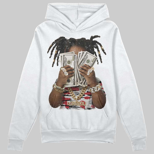 Jordan 8 Retro Bugs Bunny (2025) DopeSkill Hoodie Sweatshirt Rich Youth Graphic Streetwear - White