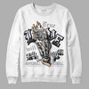 Jordan 4 Retro Frozen Moments DopeSkill Sweatshirt True Love Will Kill You Graphic Streetwear - White 