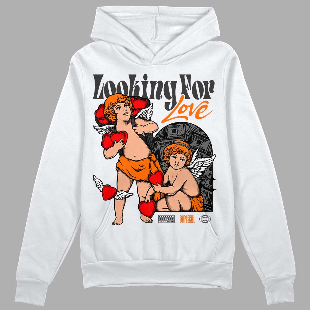 Jordan 3 Retro 'Fear Pack' DopeSkill Hoodie Sweatshirt Looking For Love Graphic Streetwear - White