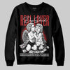 Jordan 11 “Bred Velvet” DopeSkill Sweatshirt Real Lover Graphic Streetwear - Black