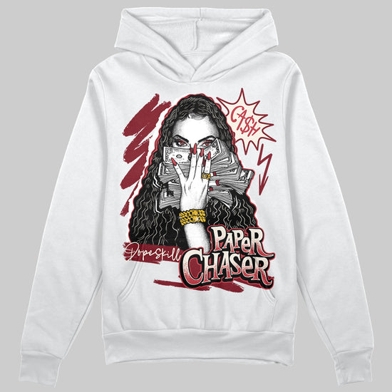 Jordan 4 “Sierra Red" DopeSkill Hoodie Sweatshirt NPC Graphic Streetwear - White