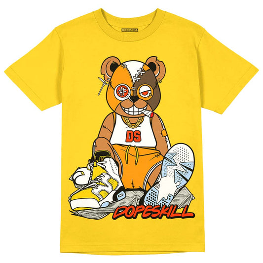 Jordan 6 “Yellow Ochre” DopeSkill Yellow T-shirt Greatest Graphic Streetwear 