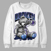 Jordan 5 SE “Georgetown” DopeSkill Sweatshirt Sick Bear Graphic Streetwear