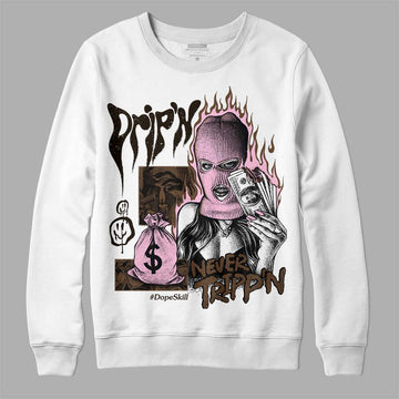 Jordan 11 Retro Neapolitan DopeSkill Sweatshirt Drip'n Never Tripp'n Graphic Streetwear