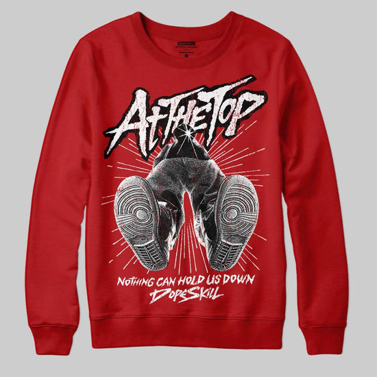 Red Sneakers DopeSkill Sweatshirt Nothing Can Hold US Down Graphic Streetwear - Red