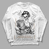 Jordan 5 SE “Sail” DopeSkill Long Sleeve T-Shirt Show Me The Money Graphic Streetwear - White