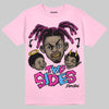 Pink Sneakers DopeSkill T-Shirt Two Sides Graphic Streetwear - Light Pink