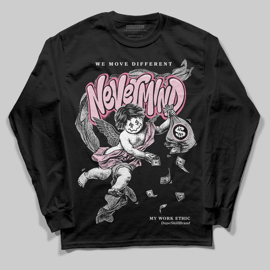 Jordan 5 OG “35th Anniversary” DopeSkill Long Sleeve T-Shirt Nevermind Graphic Streetwear - black