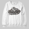 Jordan 4 Retro Cave Stone DopeSkill Sweatshirt Rare Breed Type Graphic Streetwear - White