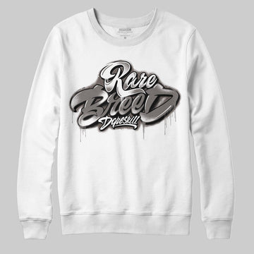 Jordan 4 Retro Cave Stone DopeSkill Sweatshirt Rare Breed Type Graphic Streetwear - White