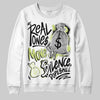 Jordan 11 “Inner Beast” DopeSkill Sweatshirt Real Ones Move In Silence Graphic Streetwear - White