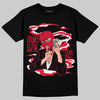 Red Black White DopeSkill T-Shirt Money Is The Motive Graphic