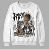 Jordan 5 SE “Sail” DopeSkill Sweatshirt Drip'n Never Tripp'n Graphic Streetwear - White